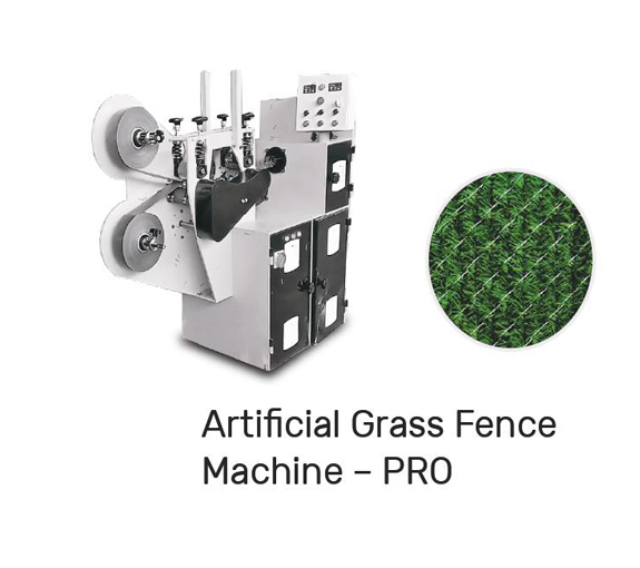 artificial grass fence machine pro